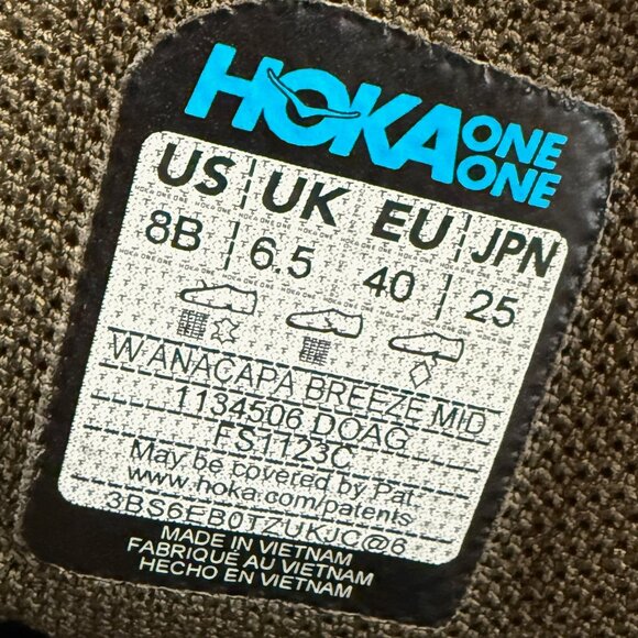 Hoka Anacapa Breeze Mid Hiking Shoe - Picture 9 of 14